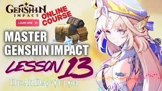 Lesson 13: Genshin Impact Beginner's Bootcamp: Weekly Must-Dos & Hidden Treasures!
