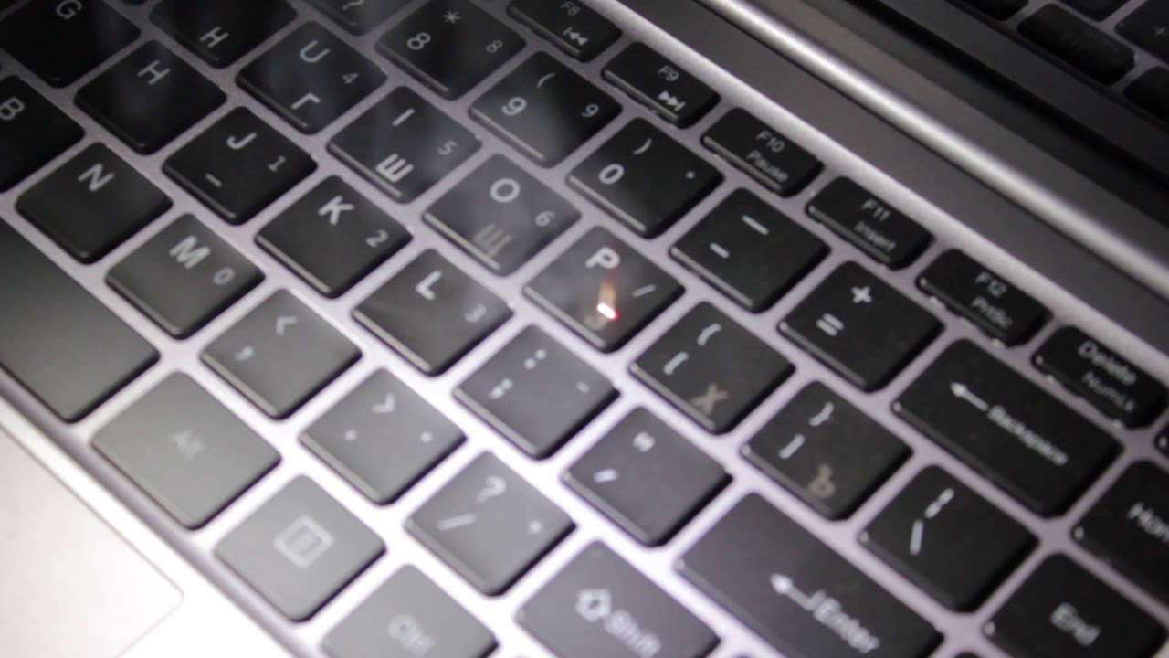 Лазерная гравировка клавиатуры ноутбука. Русификация клавиатуры ...