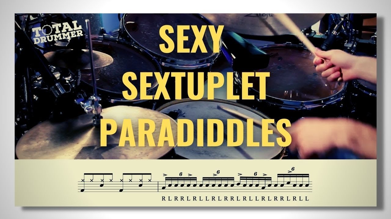 Sexy Sextuplet Paradiddles | Cool Drum Fill