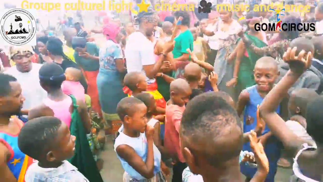 Groupe culturel light ⭐ future cinéma 🎥 music and dance au nyiragongo précisément à munigi(refuge)