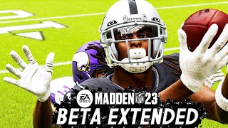 MADDEN 23 BETA WAS EXTENDED AN EXTRA WEEK LONG!!!