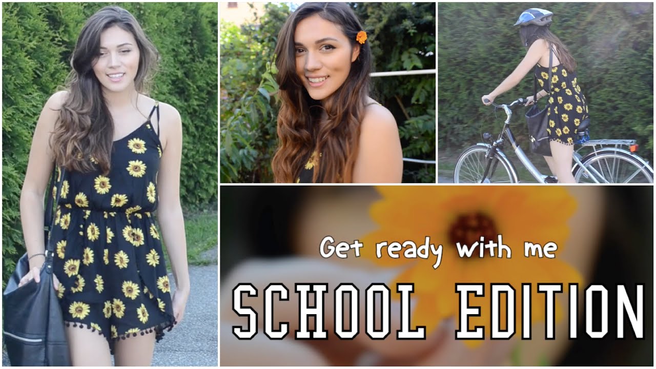 Get ready with me - SCHOOL EDITION! + OUTTAKES :-)