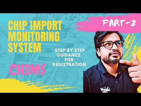 Chip Import Monitoring System Registration Part 2 | CHIMS | Step by step guidance for Registration