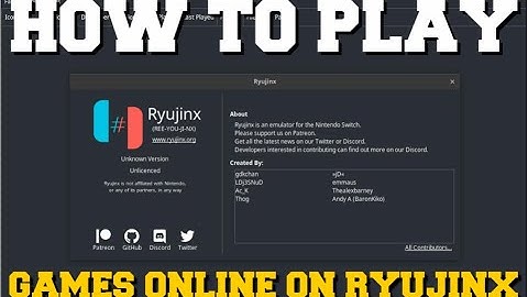 HOW TO PLAY GAM3S ONLINE & LOCAL MULTIPLAYER ON RYUJINX EMULATOR GUIDE (HOW TO USE LDN)