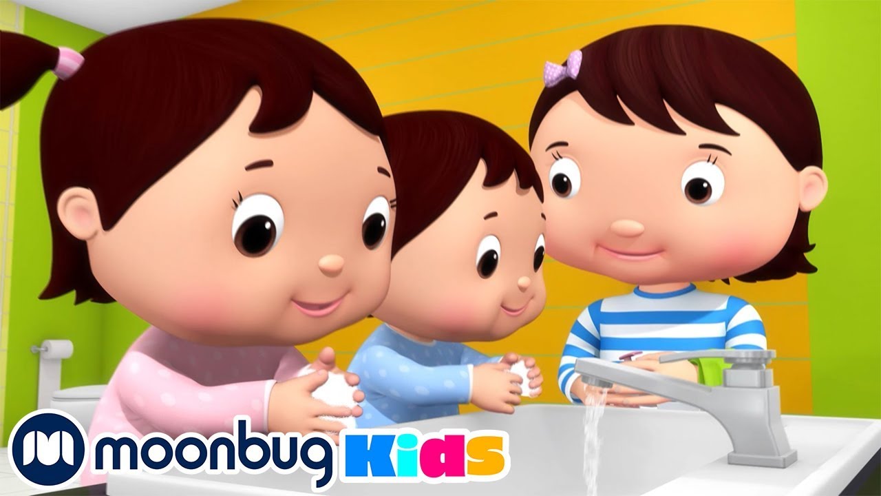Wash Your Hands Song! Hygiene Kids Learning Videos Little Baby