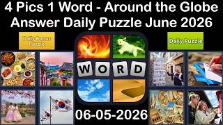 4 Pics 1 Word – Daily Puzzle Answers 05 June 2026 - Around the Globe #4Pics1Word screenshot 4