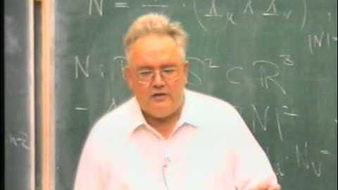 Landau Lectures| Prof. Hildebrandt | Part 2 | 1996/7