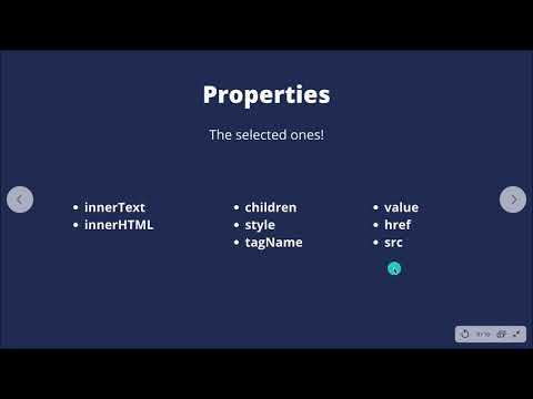 DOM Manipulation: src, href, value, and checked Properties in JavaScript