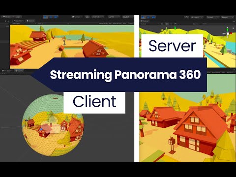 [Tutorial: FMETP STREAM] Stream Panorama 360 (Unity3D) feature in ver1.319