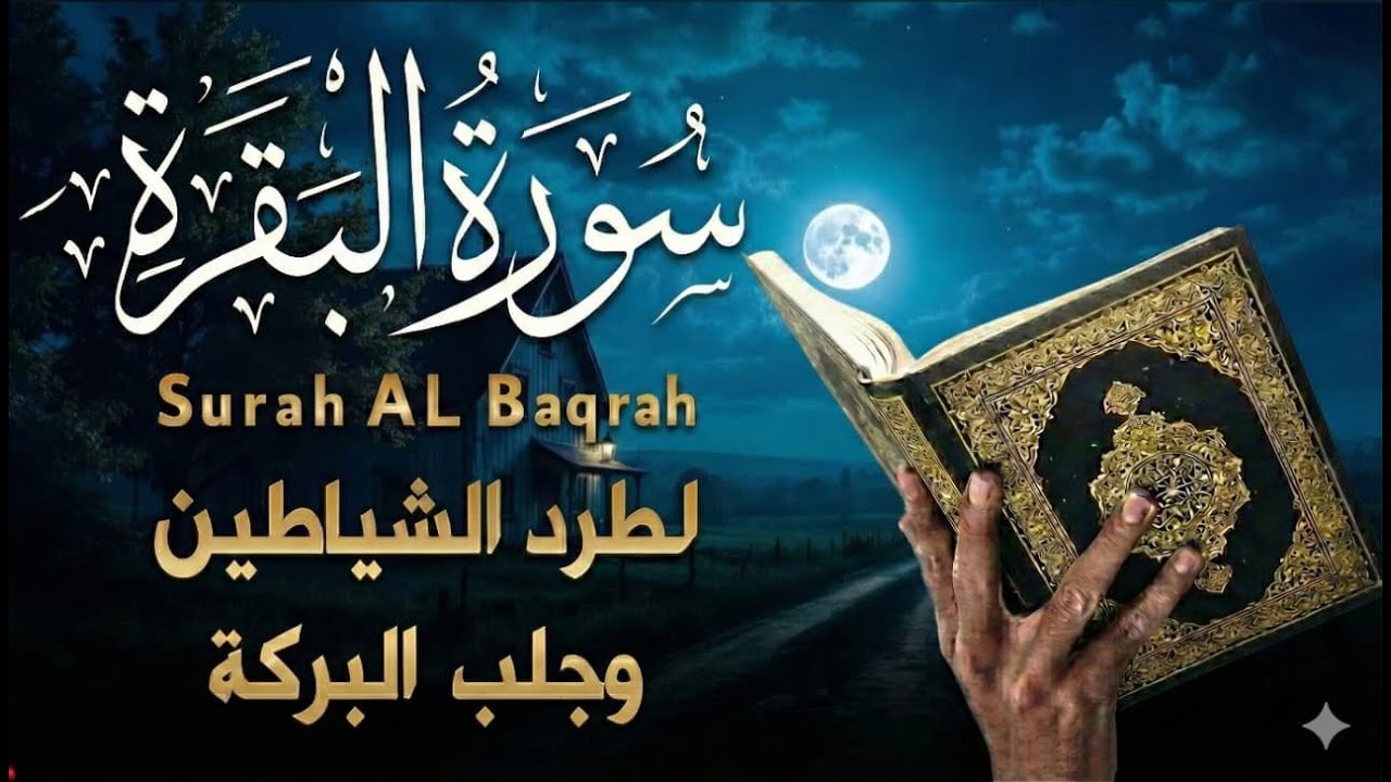 سورة البقرة طاردة الشياطين💚بصوت هادئ ومريح جدا جدا 💚💤تلاوة هادئة للنوم والراحة النفسية 😴
