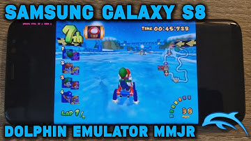 Galaxy S8 / Exynos 8895 - Crash Bandicoot: TWoC / Nitro Kart / Mario Kart - Dolphin MMJR - Test