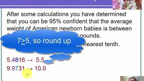 Application of Rounding Decimal Numbers