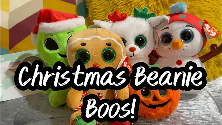 Unboxing The Christmas Beanie Boos - Plus Halloween Beanie Bouncer! - The Magical Gift Boutique
