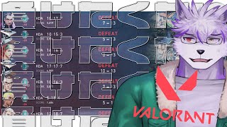 【Valorant】勝ちたい！！けど勝たせられない🐺【ヱックス/VTuber】