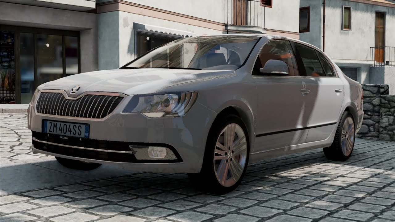BeamNG Drive | POV Driving 2015 Skoda Superb TSI Elegance in Italy