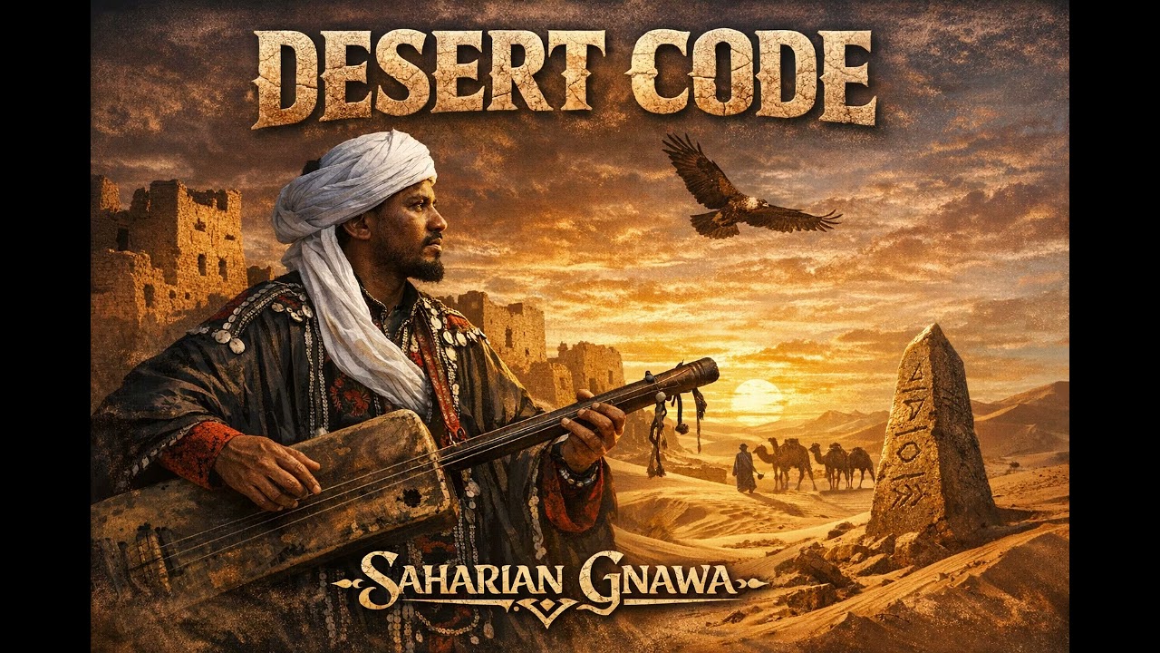 Saharian Gnawa - Desert Code #gnawa #morocco #gnawamusic #trancemusic #MoroccanCulture #morocco