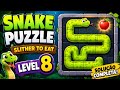 Snake Puzzle: Slither to Eat - Level 8