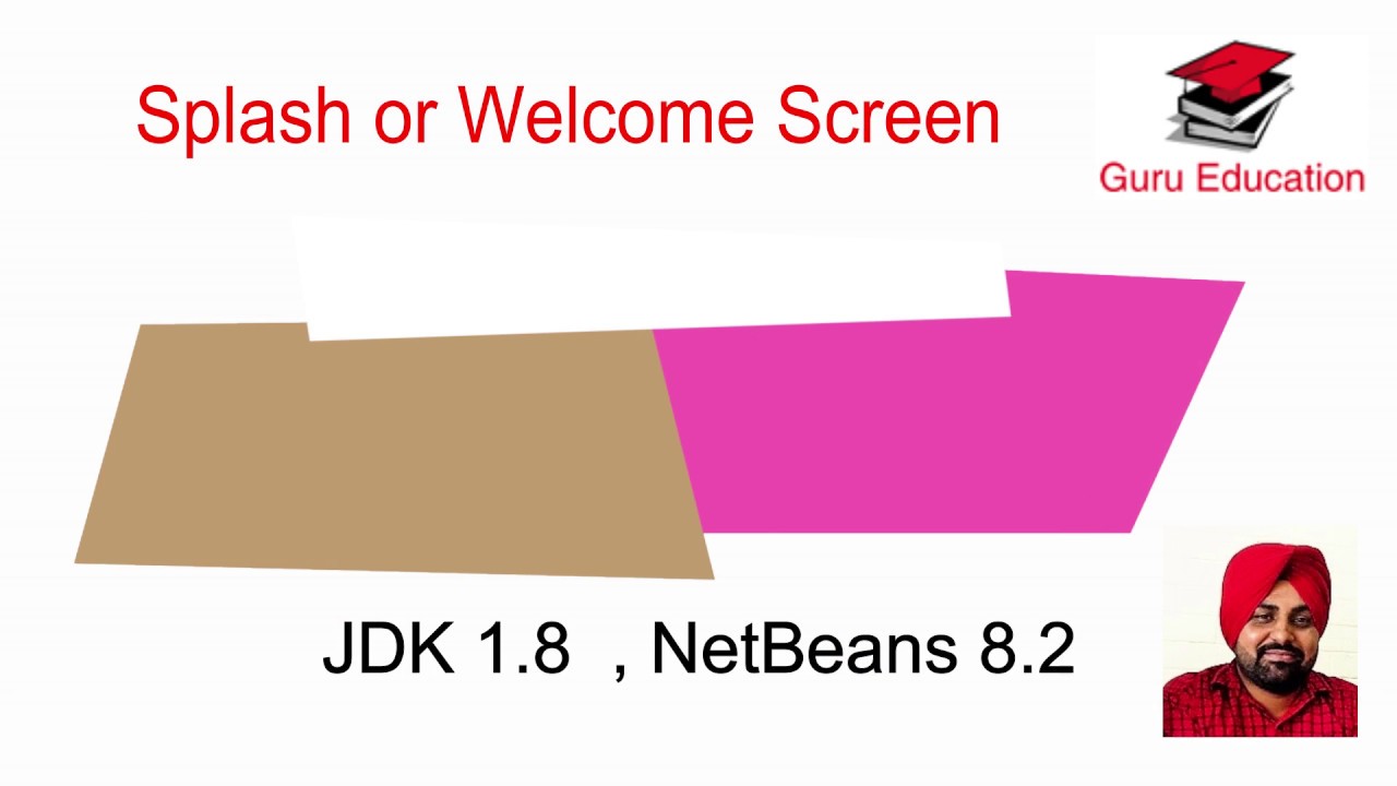 Splash or Welcome Screen in Java - YouTube