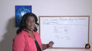 85. Using Cross Products to Solve Proportions for Saxon Math 76