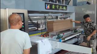 cardboard flexo printing rotary die cutting machine