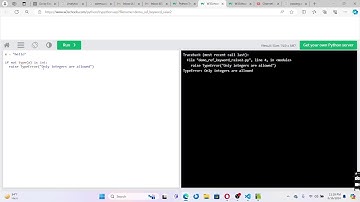 Python Video Tutorial 27 - try -except in python