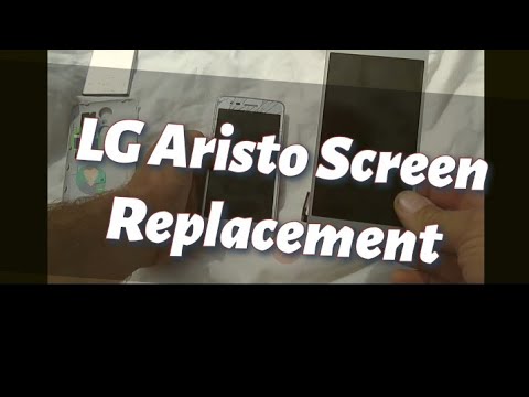 LG Aristo Screen & LCD Replacement  (No Heat Gun Needed)