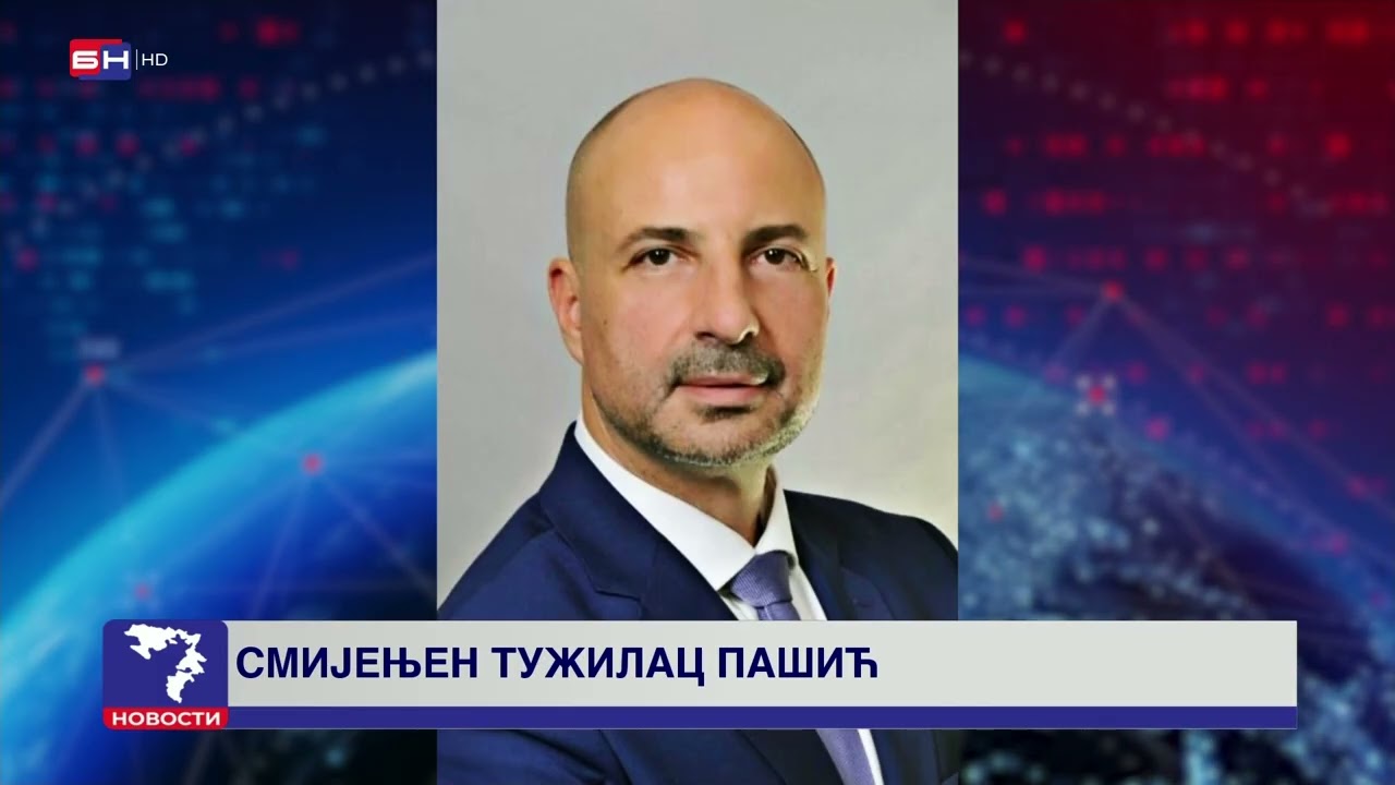 Smijenjen tužilac Džermin Pašić zbog sumnje na zloupotrebu