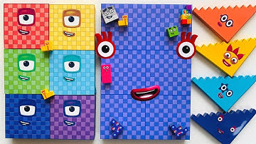 Looking for Numberblocks NEW 606 Puzzle Tetris Shape | ASMR chirping of birds