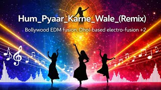 Hum_Pyaar_Karne_Wale_ (Remix) Bollywood EDM fusion, Dhol-based electro-fusion  2 #Bollywood #remix 