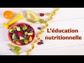 Lducation nutritionnelle cours complet  3apic