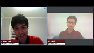 Discussion with Kaushik Iyer, MEng CS at Cornell, on his job search experience in the USA #msinusa