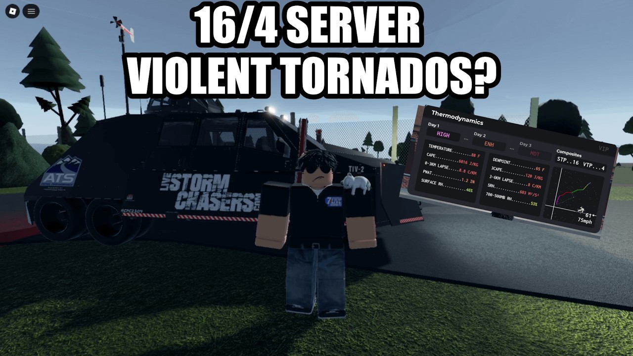 I Chased VIOLENT Tornadoes On A 16/4 Server Roblox Twisted EP 9 - YouTube