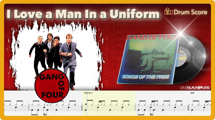 I Love a Man in a Uniform Drums version - Drums performance video thumbnail