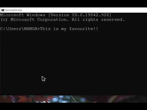 How to change Font Style in command prompt | cmd | Windows 10