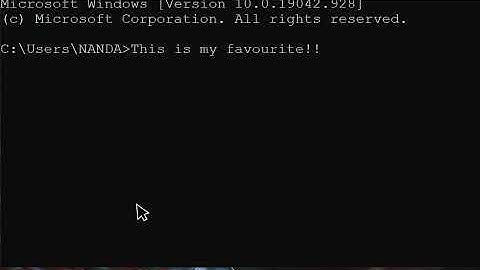 How to change Font Style in command prompt | cmd | Windows 10