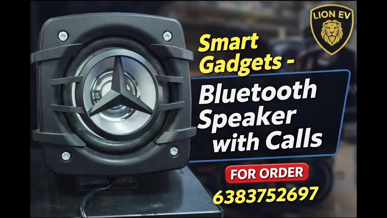 Smart Gadgets 🔥 Bluetooth Speaker with Calls | Loud Sound & Hands-Free Calling 6383752697