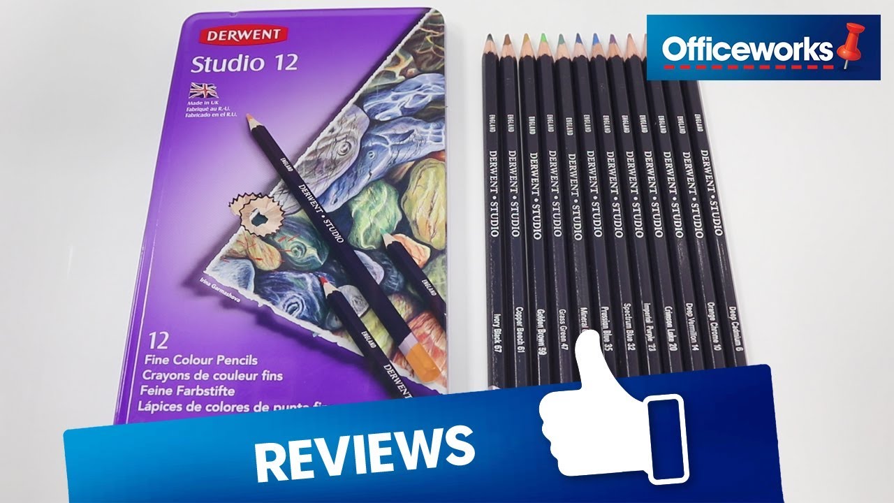 Derwent Studio Art Pencils Overview - YouTube