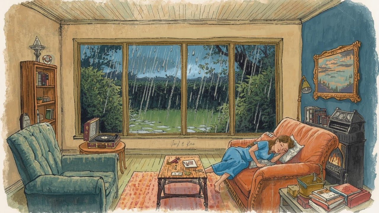 [Playlist] Hello, Solitude | Cozy Vocal Lo-fi Jazz & Vinyl 📀🌧️