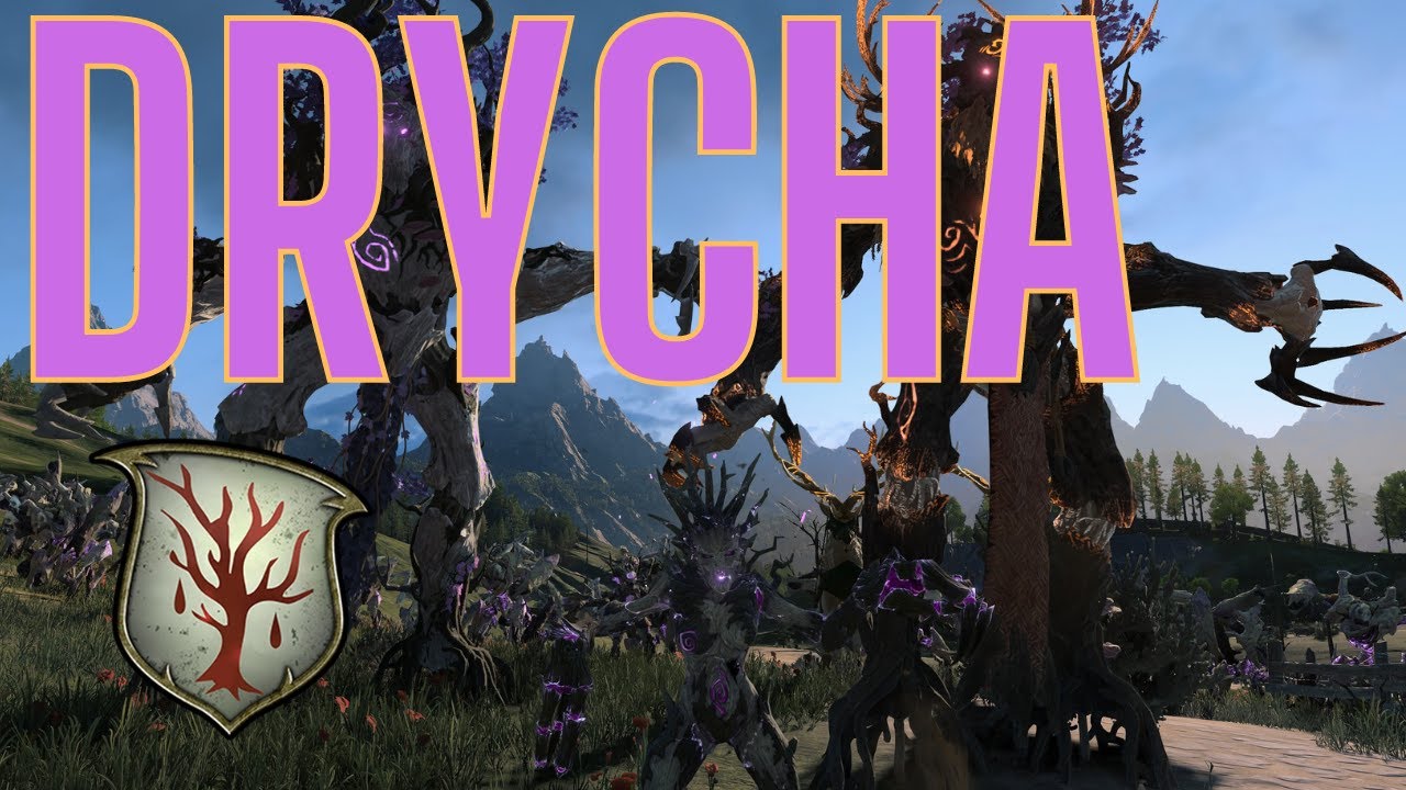 Drycha Legendary Wood Elves Immortal Empires Total War Warhammer 3 YouTube