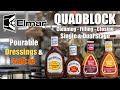 Elmar quadblock for single  dual stage filling of pourable dressings  sauces