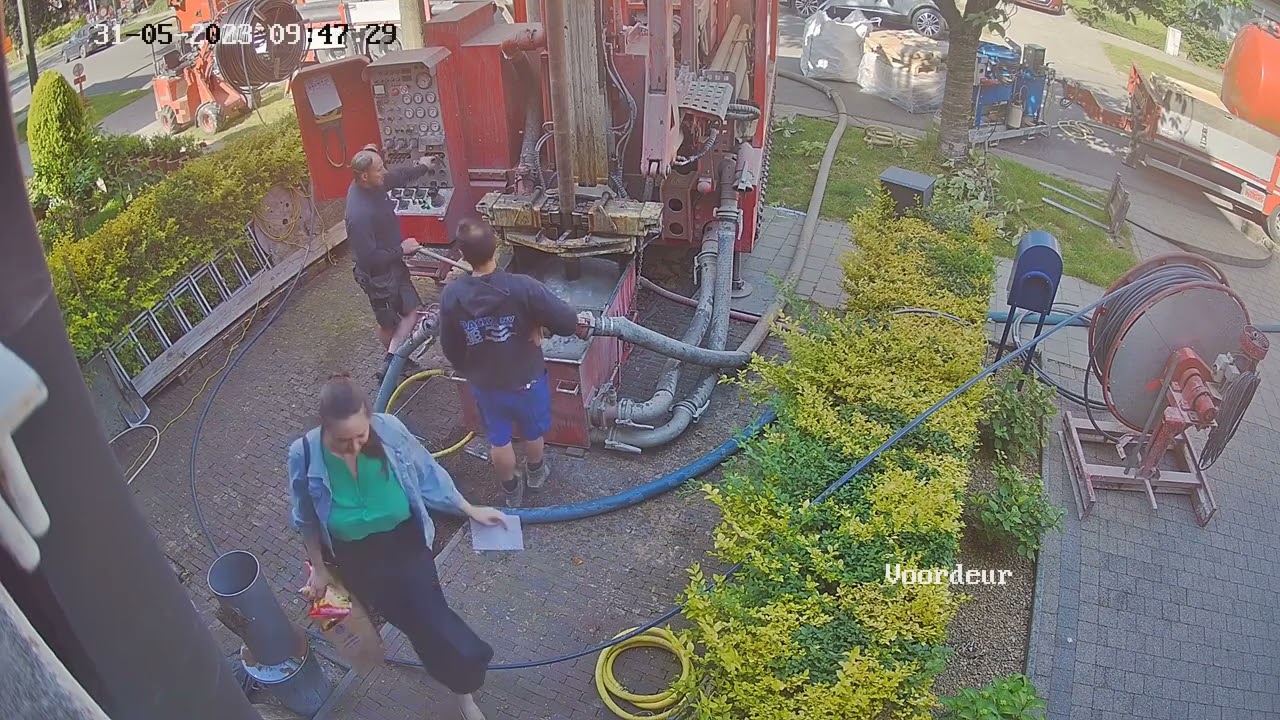 Verticale boring voor geothermische warmtepomp