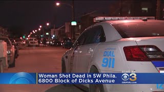Police: Woman Killed In Southwest Philadelphia Shooting, Arrest Made