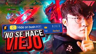 Faker Destroza con YONE usando FUNDAMENTOS 🔥