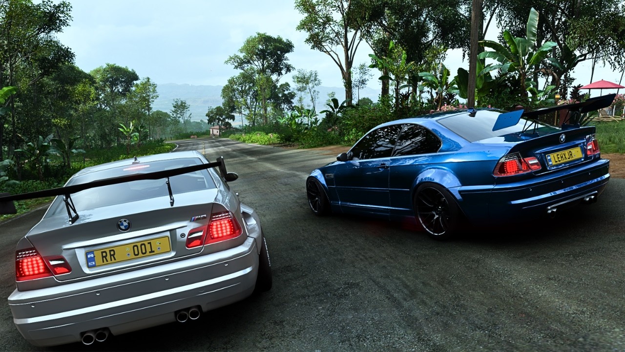 1000Hp BMW E46 M3  - Forza Horizon 5 | Steering Wheel Gameplay