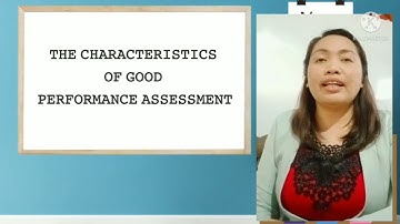 𝙲𝚑𝚊𝚛𝚊𝚌𝚝𝚎𝚛𝚒𝚜𝚝𝚒𝚌𝚜 𝚘𝚏 𝙶𝚘𝚘𝚍 𝙿𝚎𝚛𝚏𝚘𝚛𝚖𝚊𝚗𝚌𝚎 𝙰𝚜𝚜𝚎𝚜𝚜𝚖𝚎𝚗𝚝.