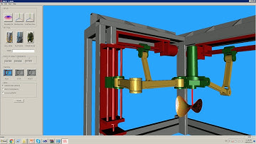 PKMT 3 Axes- CNC Simulator- MFC OpenGL