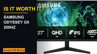 SAMSUNG Odyssey G5 G53F Monitor Review – Best Pick on Amazon?