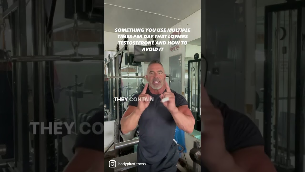 Avoid these things that you use multiple times daily that lower testosterone #diet #fitness #fit