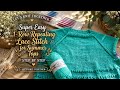 The Easiest 1-Row Knitting Stitch Ever! Perfect for Summer Tops ☀️
