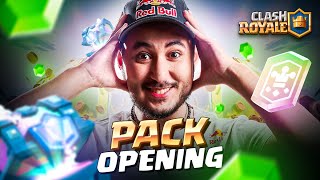 GROS PACK OPENING ! (je passe lvl 14) (Clash Royale)